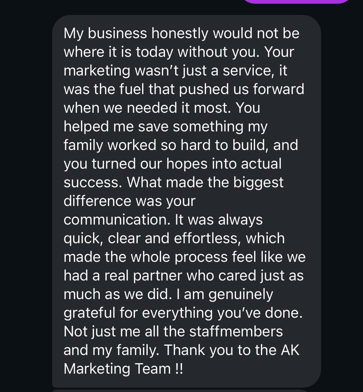 Client Review